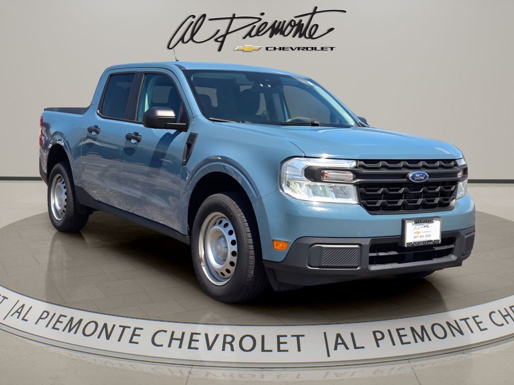 2022 Ford Maverick XL in Area 51 — front three-quarter view